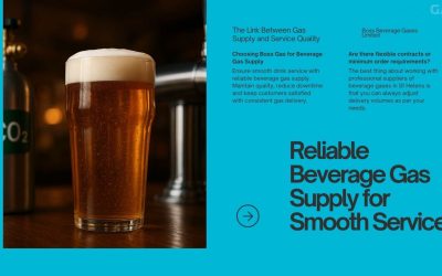 Why a Consistent Beverage Gas Supply Is Vital For Business Continuity